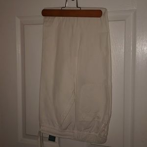 Drawstring linen pant